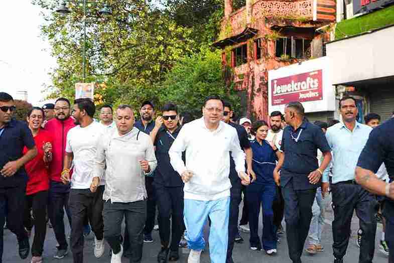 देहरादून में ‘नमो युवा रन’ का सीएम धामी ने फ्लैग ऑफ किया, युवाओं के साथ दौड़ लगाकर बढ़ाया उत्साह